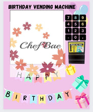 Load image into Gallery viewer, Birthday Canva Templates for Vending Machines (11 templates included)