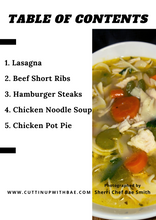 Load image into Gallery viewer, Cookin’ Dinner With Sherri Chef Bae® E-Cookbook — additional product image