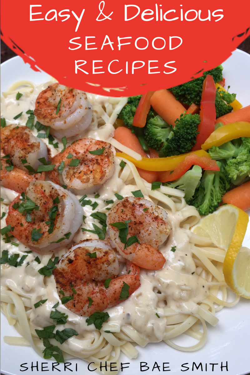 Easy & Delicious Seafood Recipes E-Cookbook